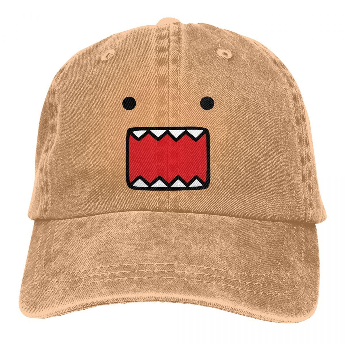 91341622MA8PNJ28X9 Zomerpet Zonneklep Domo Kun Poppengezicht Hiphoppetten Cowboyhoed Hoeden met klep One Size