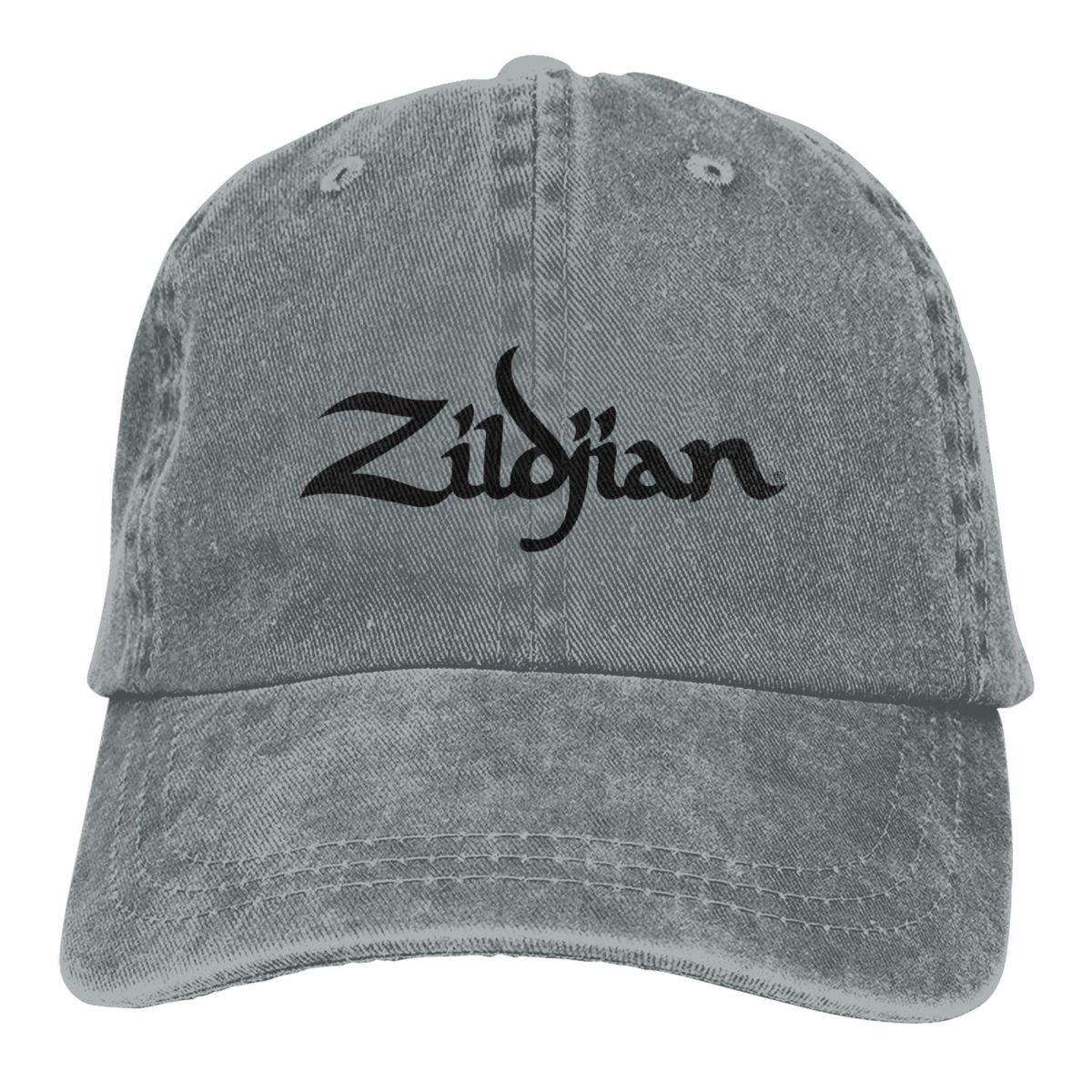 91440605MAC58Q307J Zildjian Trucker Hats Accessoires Retro Distressed Denim Snapback Cap Voor Unisex Stijl Verstelbaar One Size
