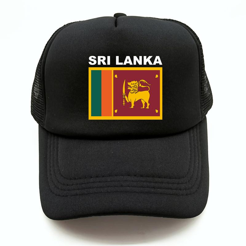 91530102MAC1XWP06K Sri Lanka Trucker Cap Zomer Unisex Cool Country Flag Hat Baseball Caps Unisex Outdoor Mesh Net Caps