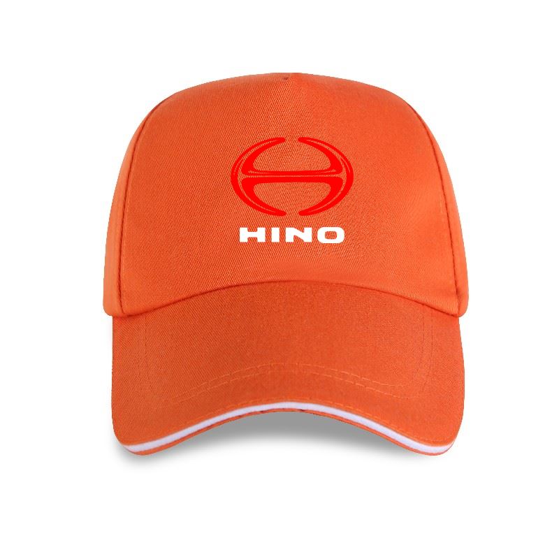 91141024MA7XA23D53 Nieuw 2021 Grappig 2021 Hino Truck Logo Zwart Wit Grijs Unisex'S Baseball pet Unisex