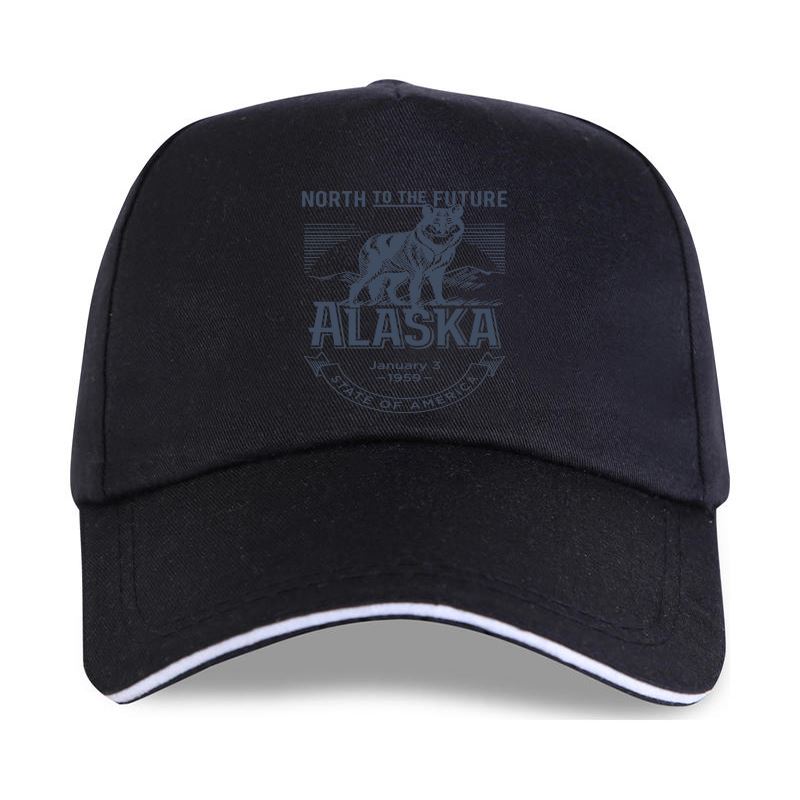 91440118MAC4M03W3Q New North To The Future, Alaska 1959 Unisex Baseballpet Katoen