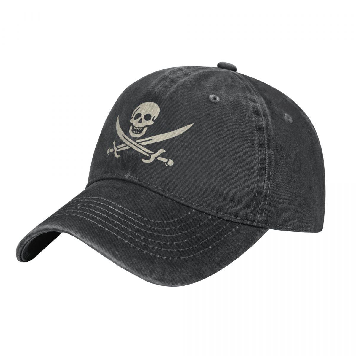 91460000MAC0FHAR19 Piraat : Jack Rackham /  Calico Jack  Cap Cowboyhoed paardenhoed honkbalpetten Cap mannelijk luxe vrouw hoed Unisex's