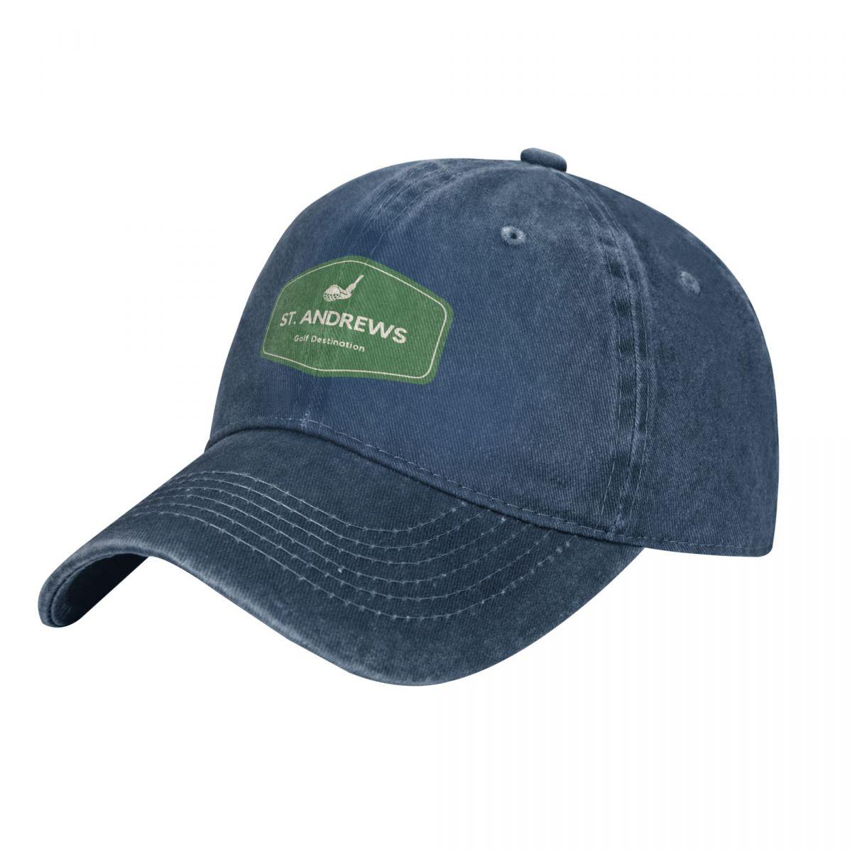 91460000MAC0FHAR19 St Andrews in Schotland - Golf Old Course Travel Destination Logo Baseball Cap Golf Hat Unisex |-F-| Dames Cap Unisex'S