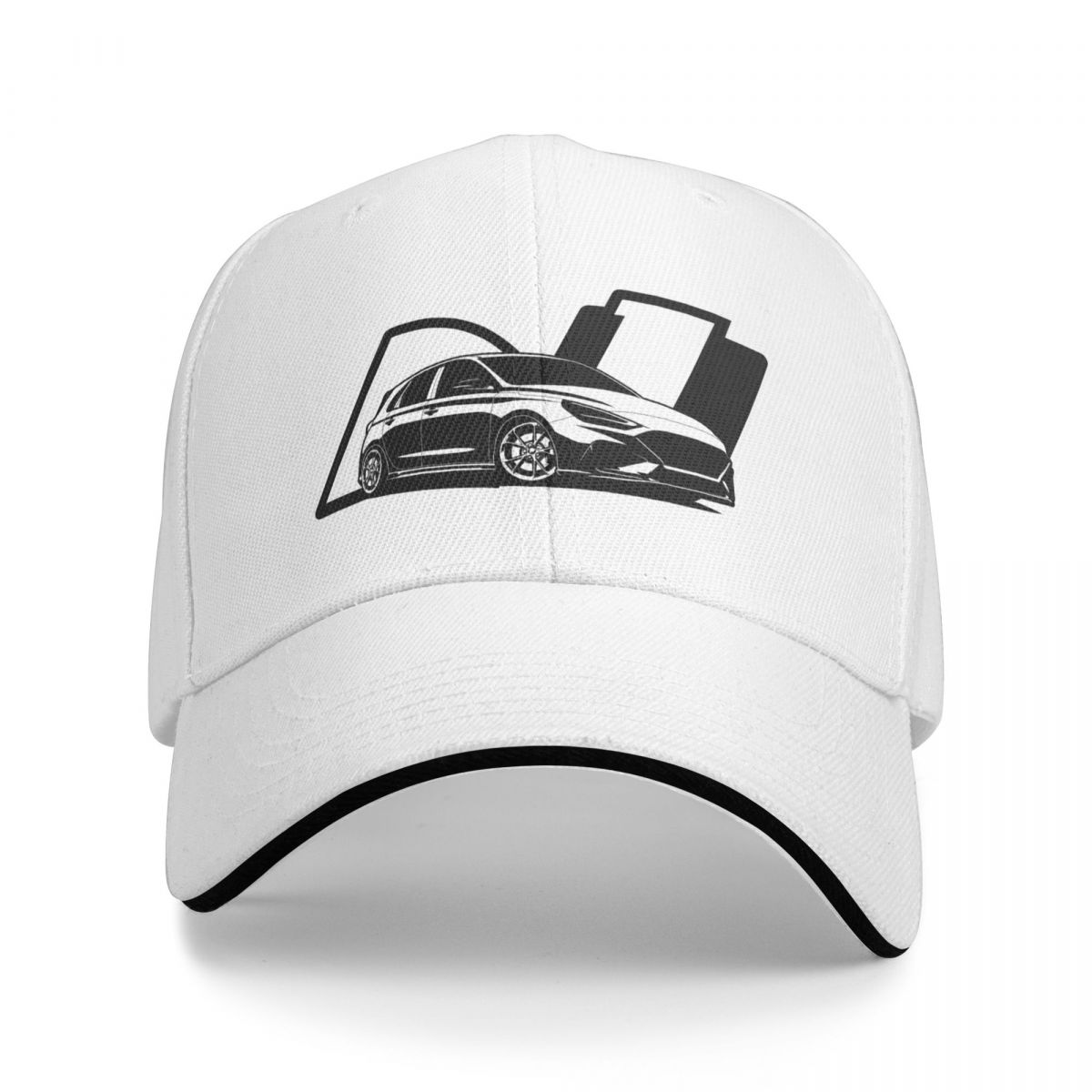 91460000MABYR62T12 Hyundai i30N B&W Cap Baseball Cap kerstmuts Capuchon caps voor dames Unisex's