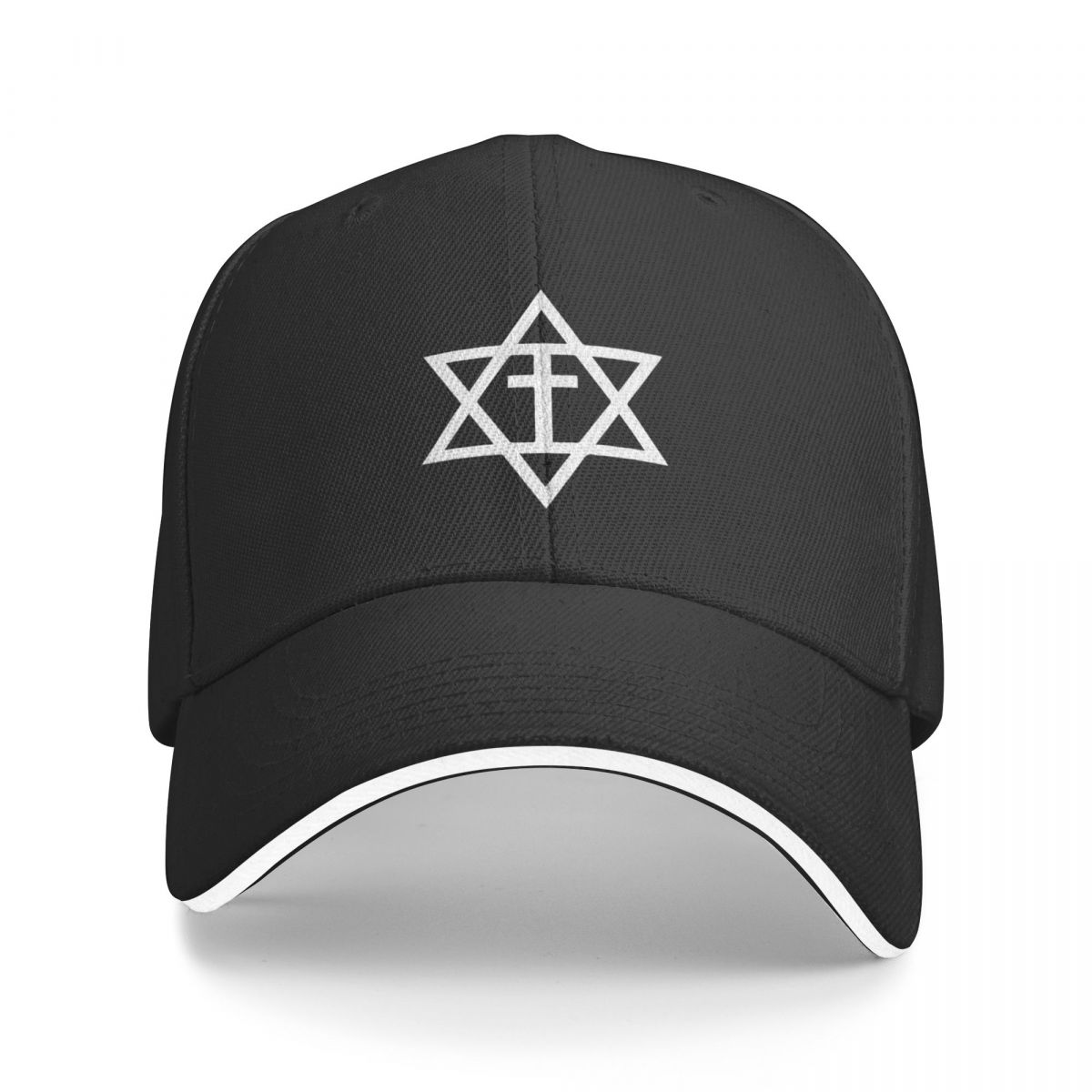91460000MABYR62T12 Messiaanse Kruis Ster van David Cap Baseball Cap Luxe hoed Vissersmutsen winter dames hoeden Unisex's