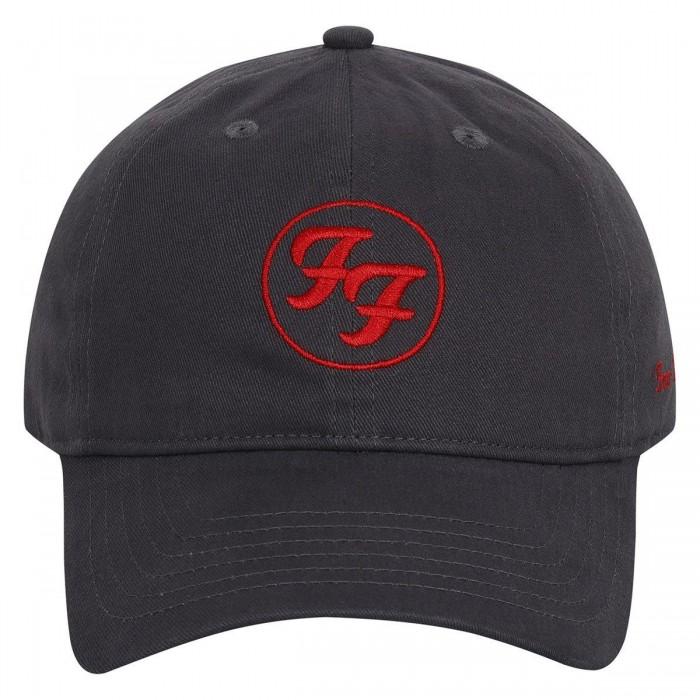 Amplified Versterkte Foo Fighters geborduurde pet One Size houtskool