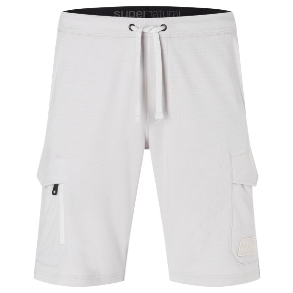 super.natural - Cargo Bio Shorts - Short, wit/grijs
