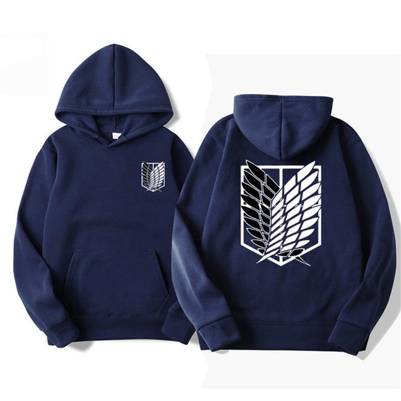 Wish Today Attack on Titan Mikasa Survey Corps Hoodie - Cross-Border 2D Spot Jacket - Trendy Stijl S