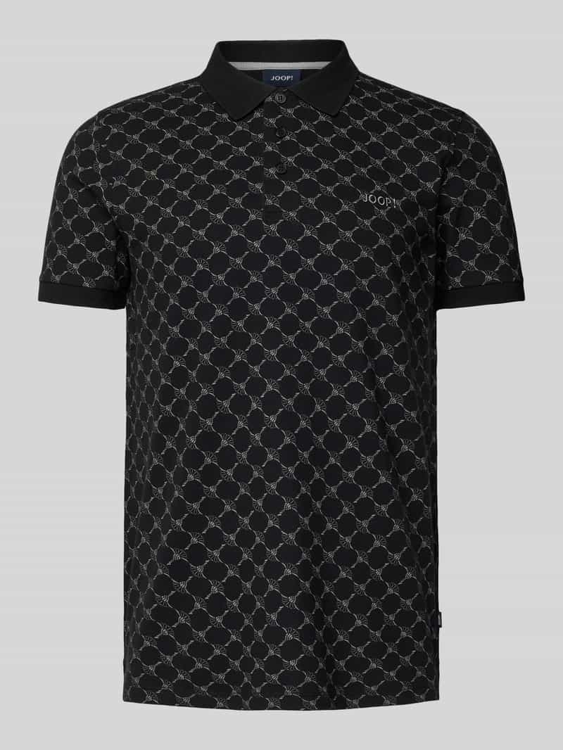JOOP! Collection Regular fit poloshirt met labelstitching, model 'Paigam'
