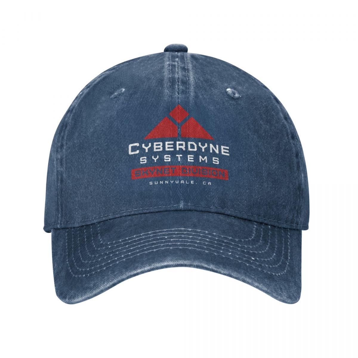 91421224MABLK3A4XG Cyberdyne Systems Skynet Division Baseball Caps Unisex Stijl Distressed Washed Snapback Hoed Terminator Outdoor Zomer Caps Hoed One Size