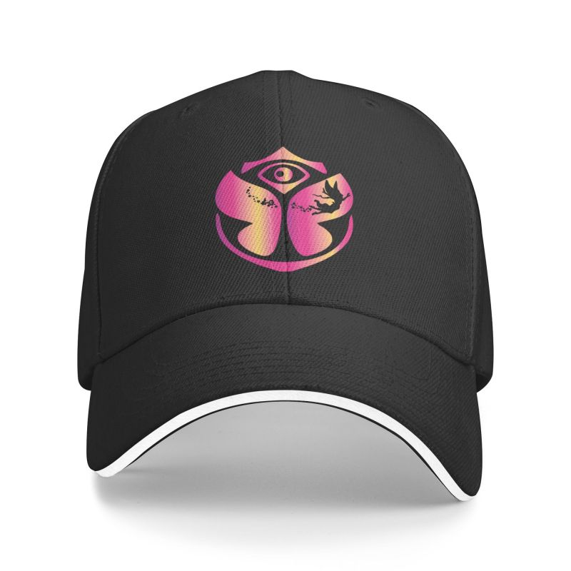 91421224MABLK3A4XG Aangepaste roze Tomorrowland honkbalpet Sport Dames Heren Verstelbare Dad Hat Zomer Baseball Cap