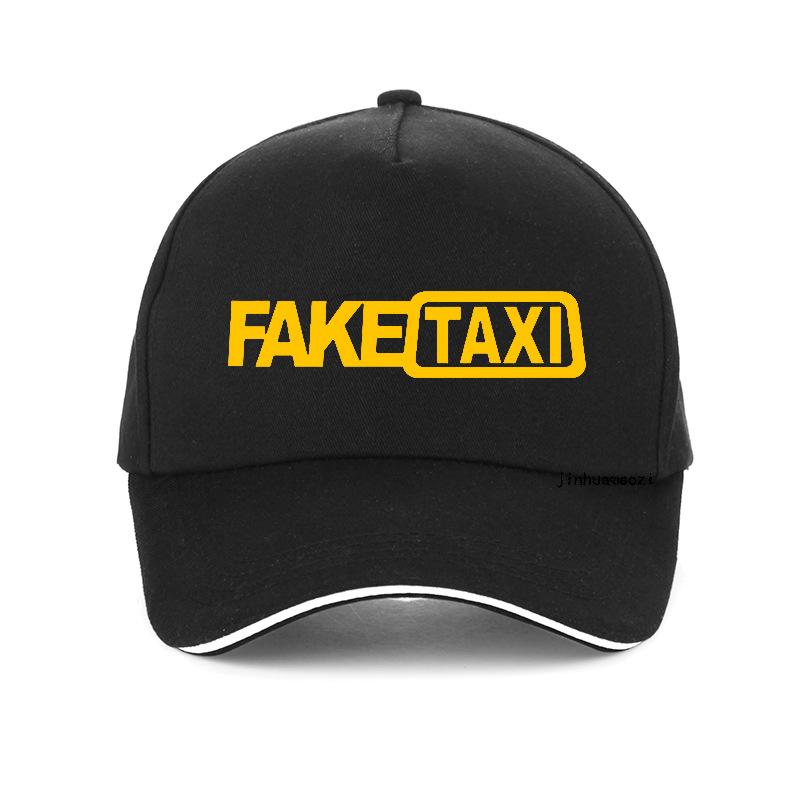91440118MAC534JW32 FAKE TAXI Baseballpet Grappige chauffeurspet Unisex Hip Hop Grappige hoed Baseballpet Coole zomerpet voor chauffeur