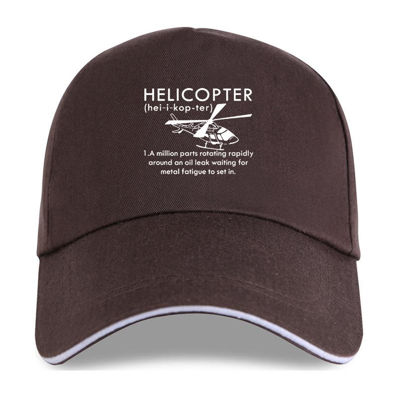 91510107MAC1P63Q47 Nieuwe zomer grappige print helikopter unisex piloot cadeau merk honkbalpet casual tops