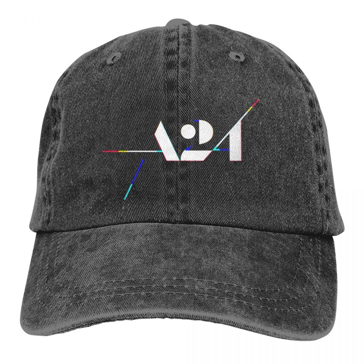 91440605MAC58Q307J Een Two Four A24 Baseball Cap Merch Vintage Distressed Washed Snapback Cap Unisex Vrouwen Alle seizoenen Reizen Verstelbare petten Hoed One Size