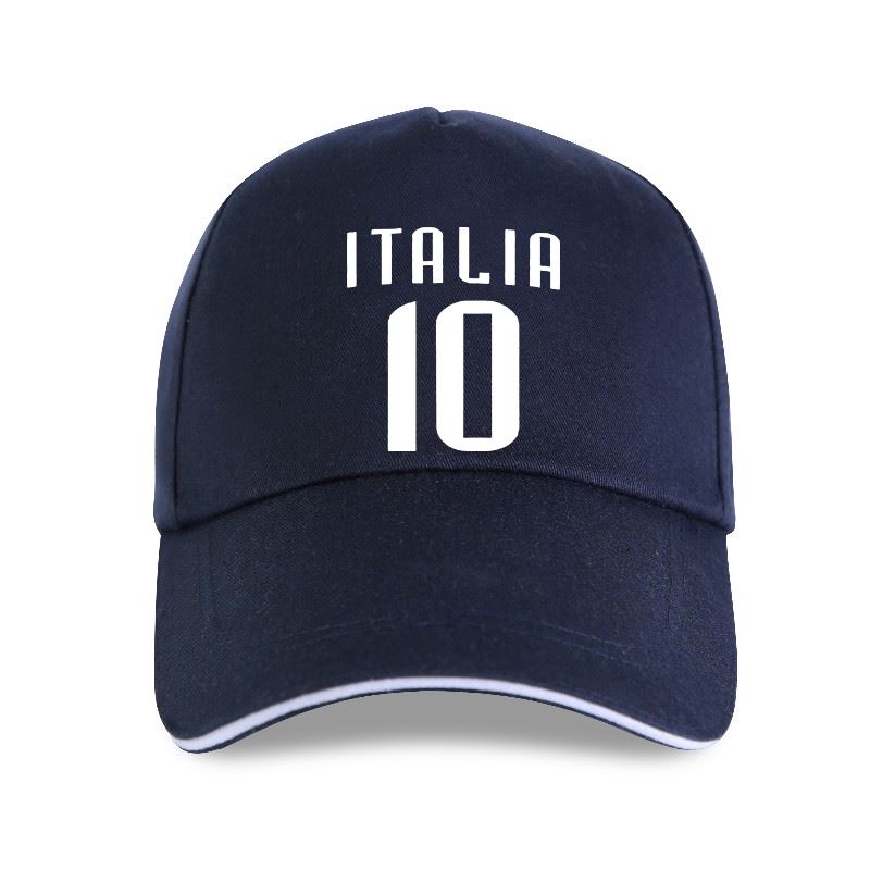 91440118MAC4M03W3Q Nieuwe Cap Hoed 2021 2021 Zomer Unisex's 100% Katoen Italiaanse Baseball Cap Blau Br-10 2021 Jersey Trikot Nummer 10 Italia Soccers
