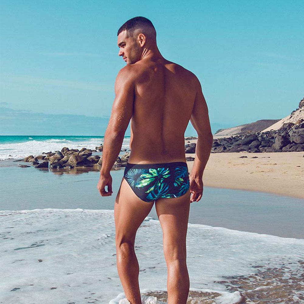 FD28TN Herenmode Pride Day-zwemslip Lage taille Grote maat Zomerstrandkleding L