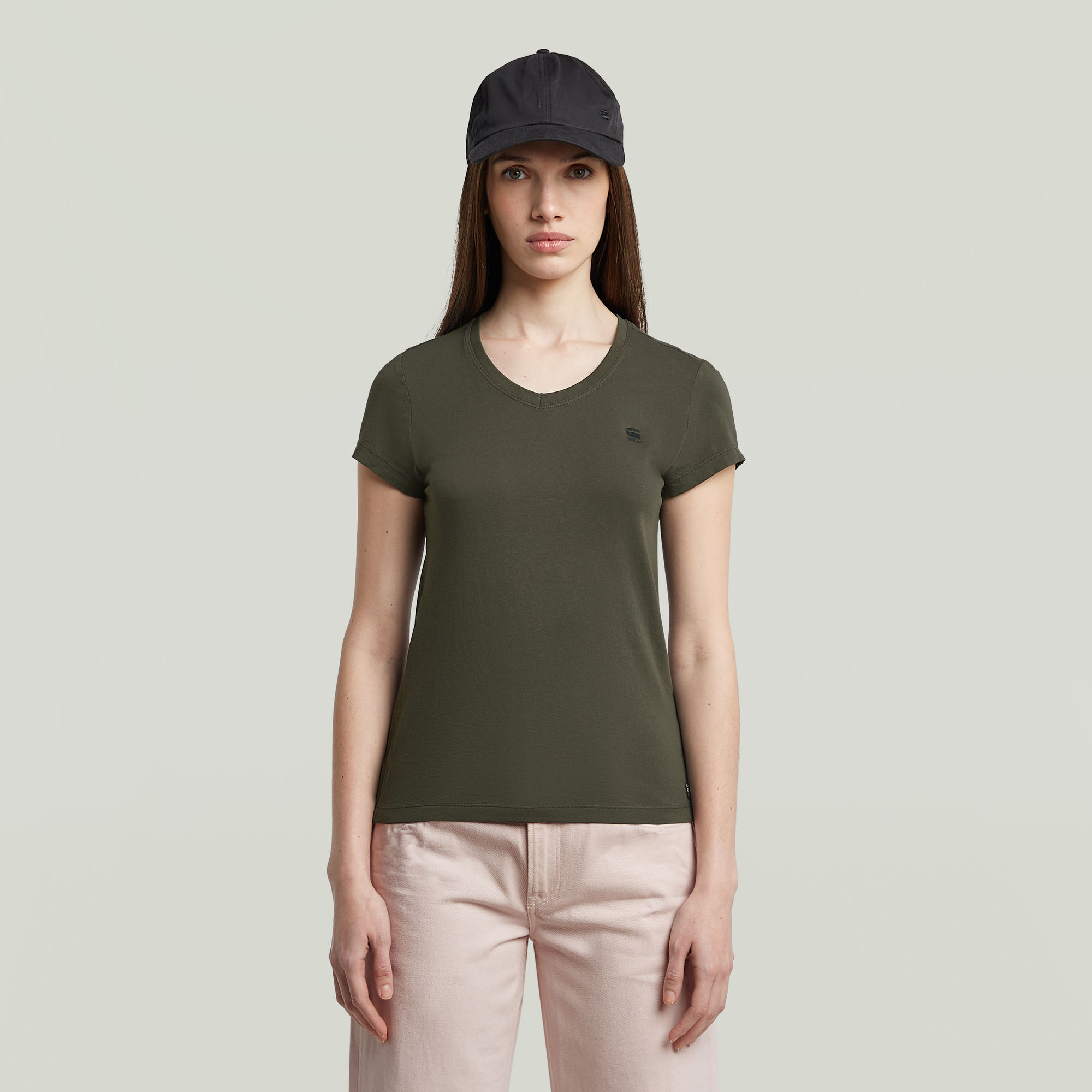 G-Star RAW Eyben Slim Top 2.0 - Grijs - Dames