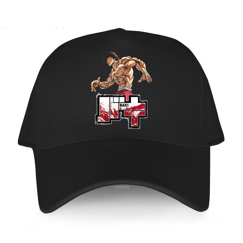 91440604MAC1QTP34F Laatste katoenen zomer honkbalpetten voor heren Snapback Baki Hanma Anime Manga Hip Hop Harajuku hoed Dames Volwassen luxe golfpet Adjustable