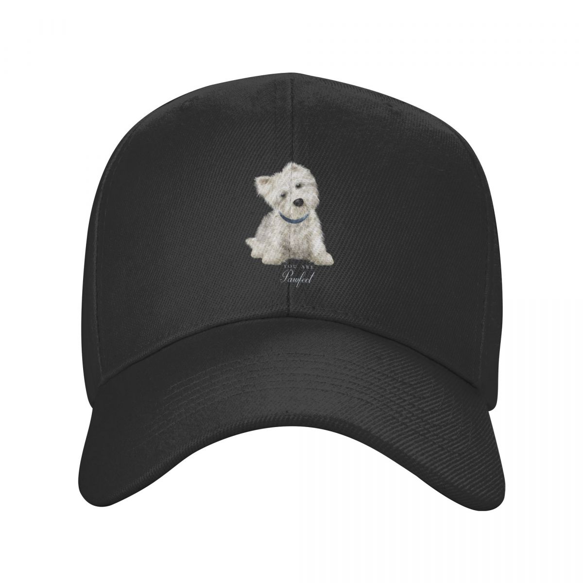 91460000MABYK9JE7A Zoete West Highland White Terrier Honden Baseball Cap Dames Unisex Ademende Westie Puppy Dad Hat Streetwear Snapback Caps Adjustable Cap