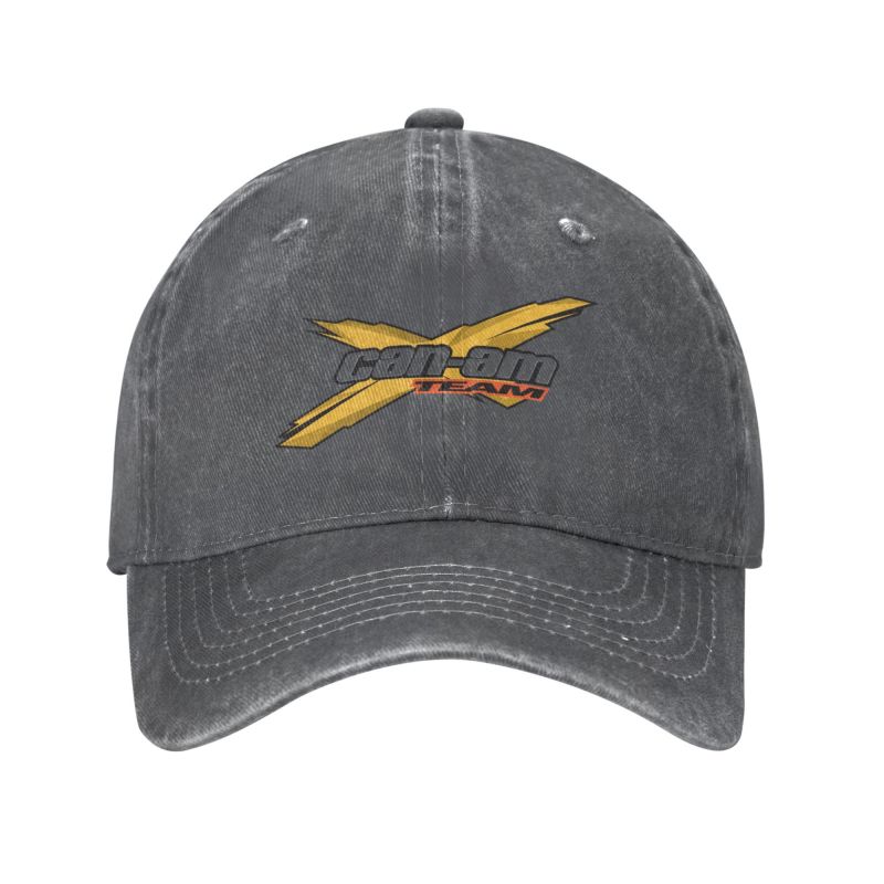 91421224MABNCF2A91 Aangepaste Can Am ATV katoenen honkbalpet voor dames, unisex, verstelbare BRP-logo-papa-hoed, streetwear Adult Baseball Cap