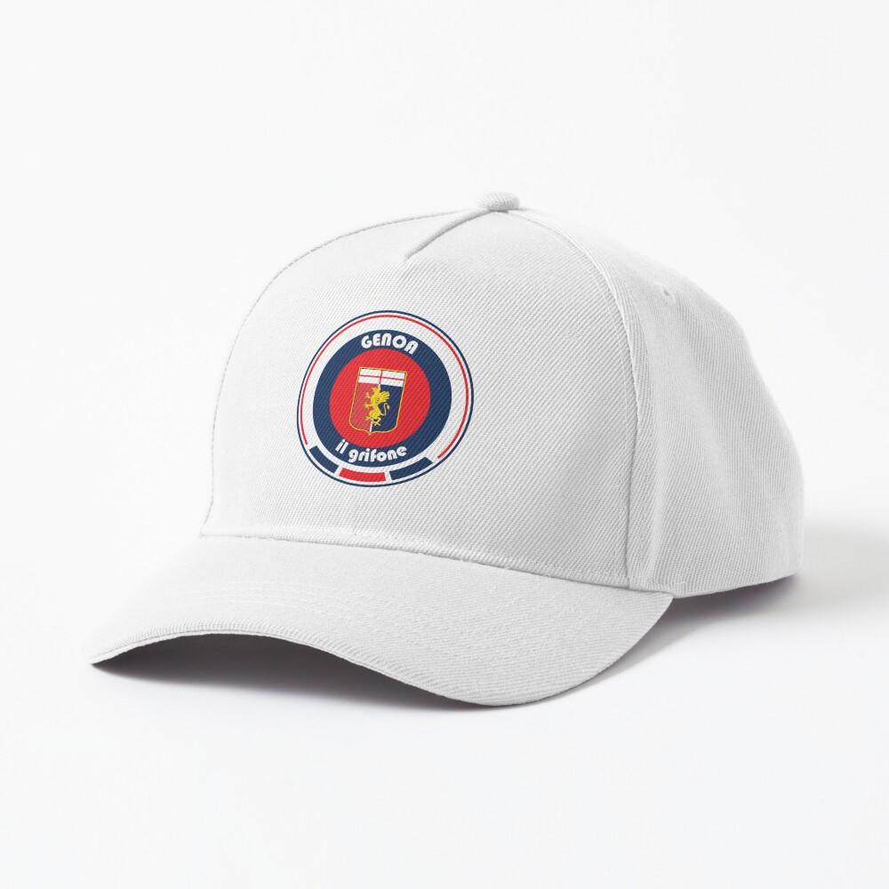 91220702MAC3XJBU98 Serie A - Team Genoa Cap Ontworpen en verkocht door℃gemaaktvangedachten