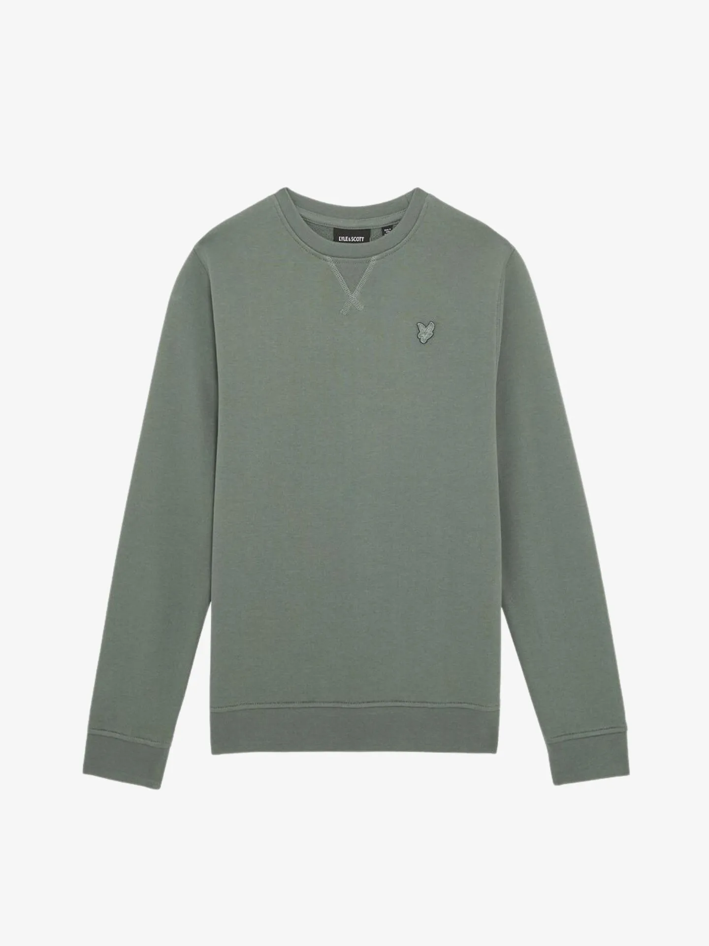 Lyle and Scott Jongens sweater tonal green mercurial