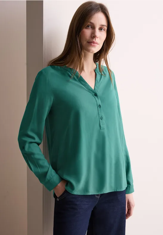 cecil Blouse in effen kleur