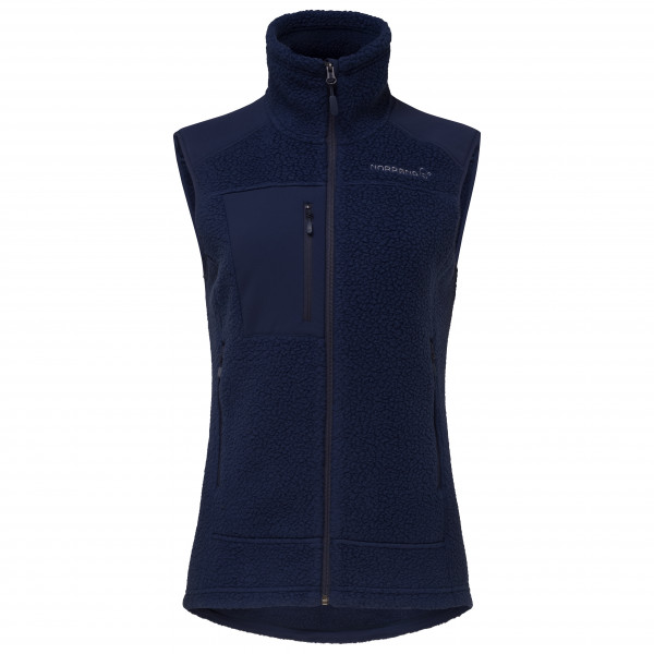 Norrøna - Women's Trollveggen Thermal Pro Vest - Fleecebodywarmer, blauw