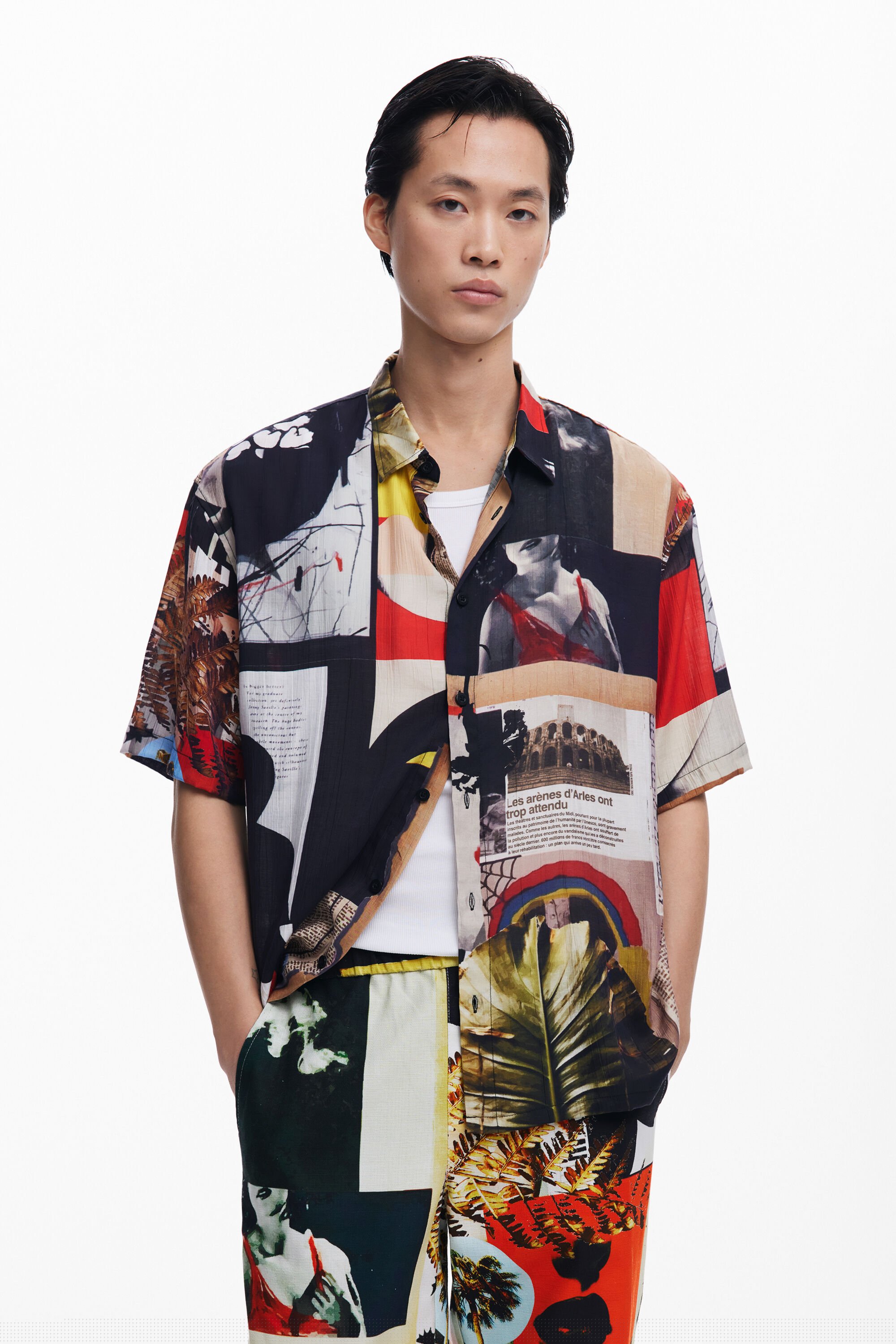desigual Overhemd ontworpen door Mr. Christian Lacroix - BLACK