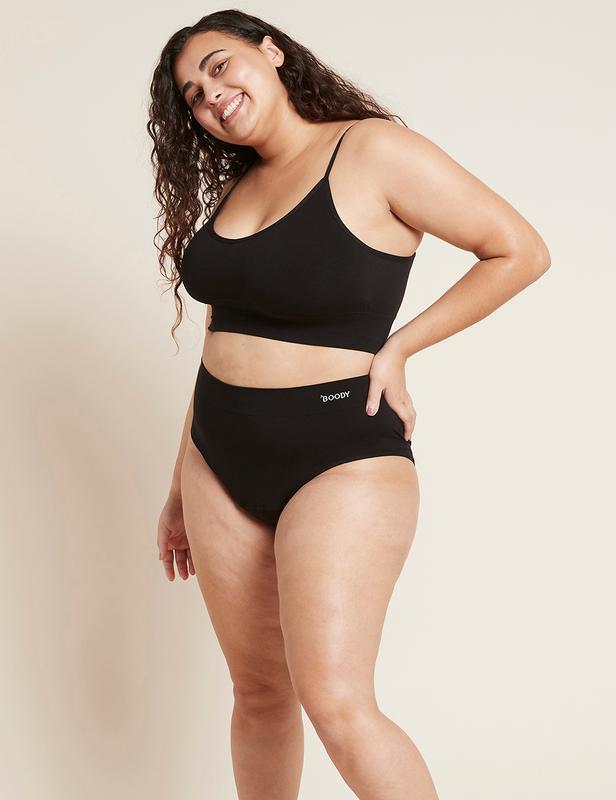 boody Menstruatieondergoed tailleslip zwart licht xs 1st