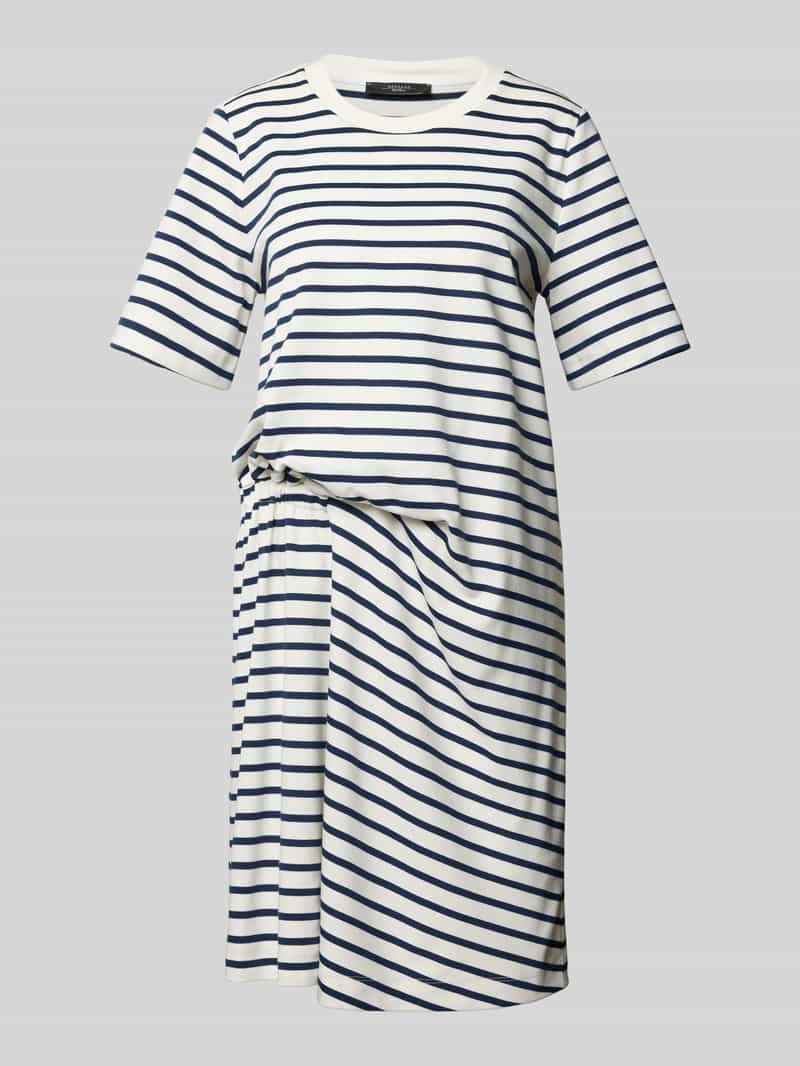 Weekend Max Mara Knielange T-shirtjurk met plooien opzij, model 'PIREO'