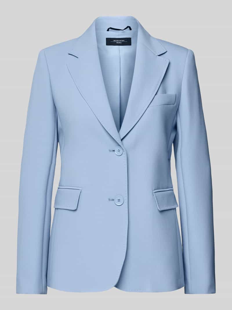 Weekend Max Mara Blazer met paspelzak op de borst, model 'UVA'