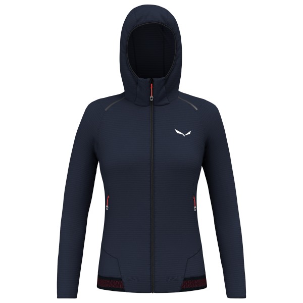 Salewa - Women's Pedroc PolarLite Hooded Jacket - Fleecevest, blauw