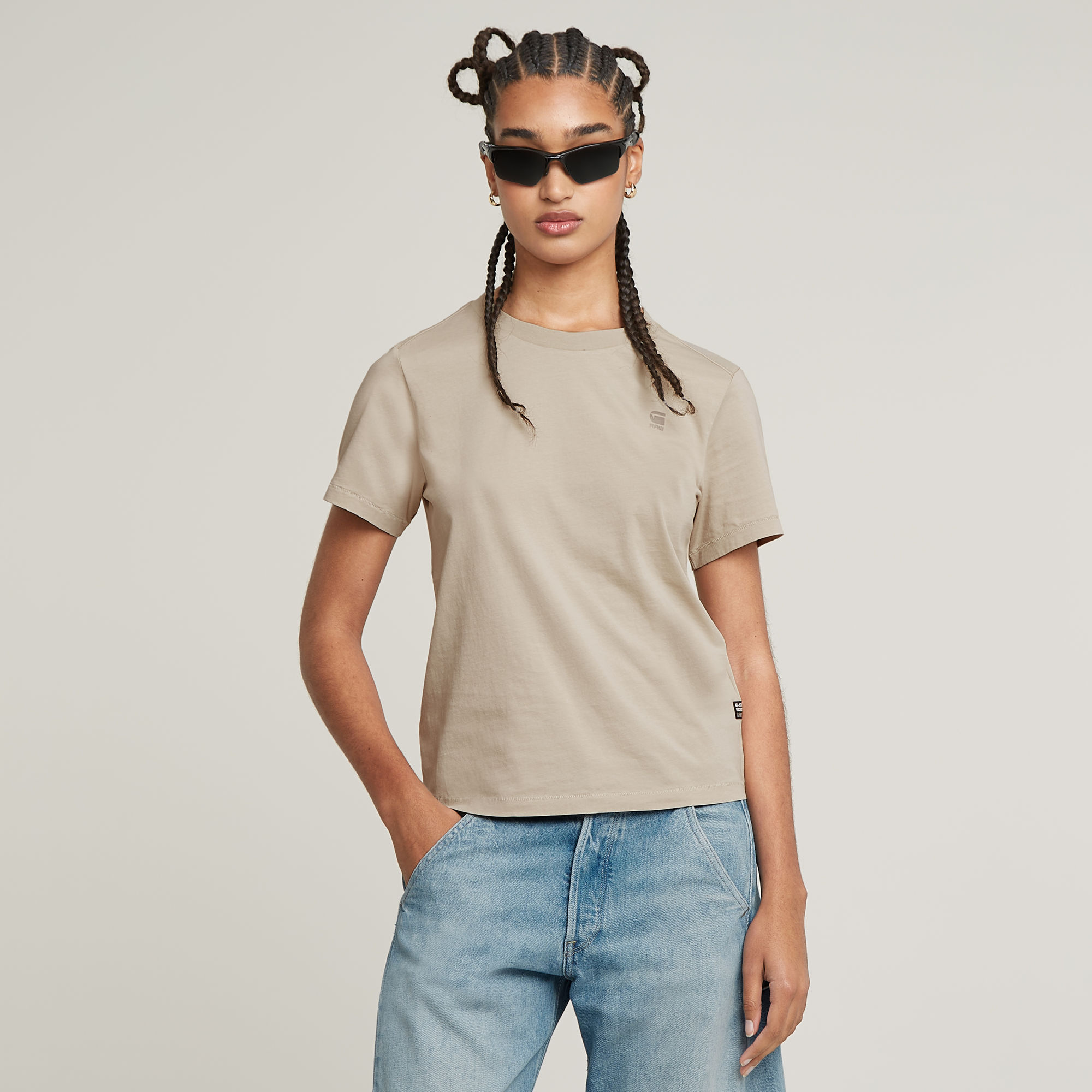 G-Star RAW Nifous Top - Beige - Dames
