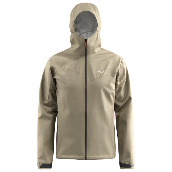 Salewa - Puez Aqua 4 PowerTex 2.5L Jacket - Regenjas, beige