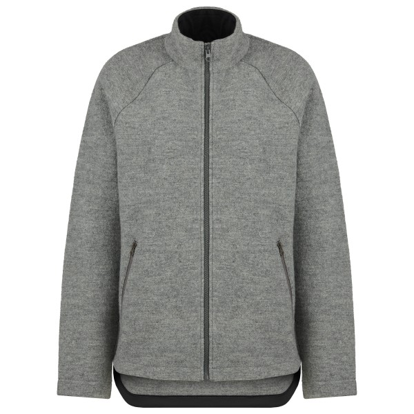 Stoic - Women's BoiledWool MunkebySt. Jacket - Merinovest, grijs