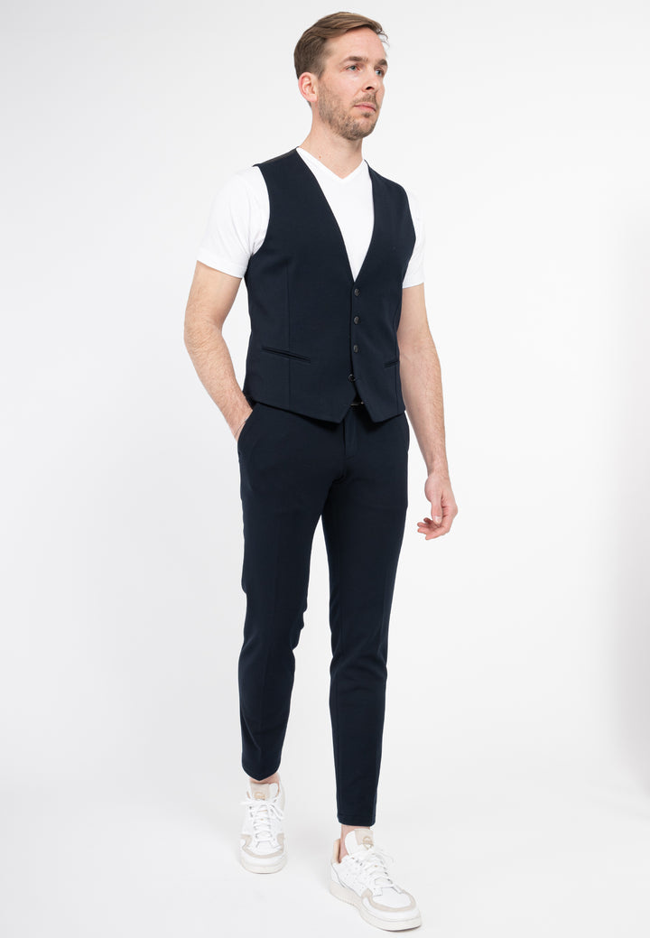 Zuitable Jersey Gilet DiWesley Navy  