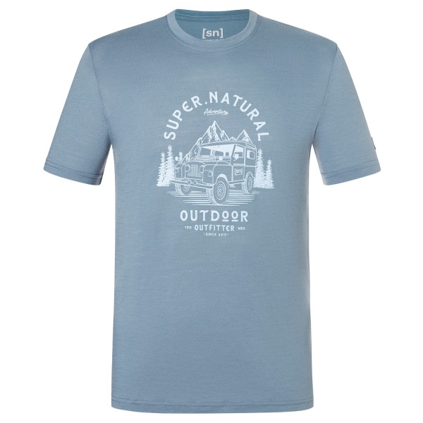 super.natural - Landi Tee - Merinoshirt, grijs