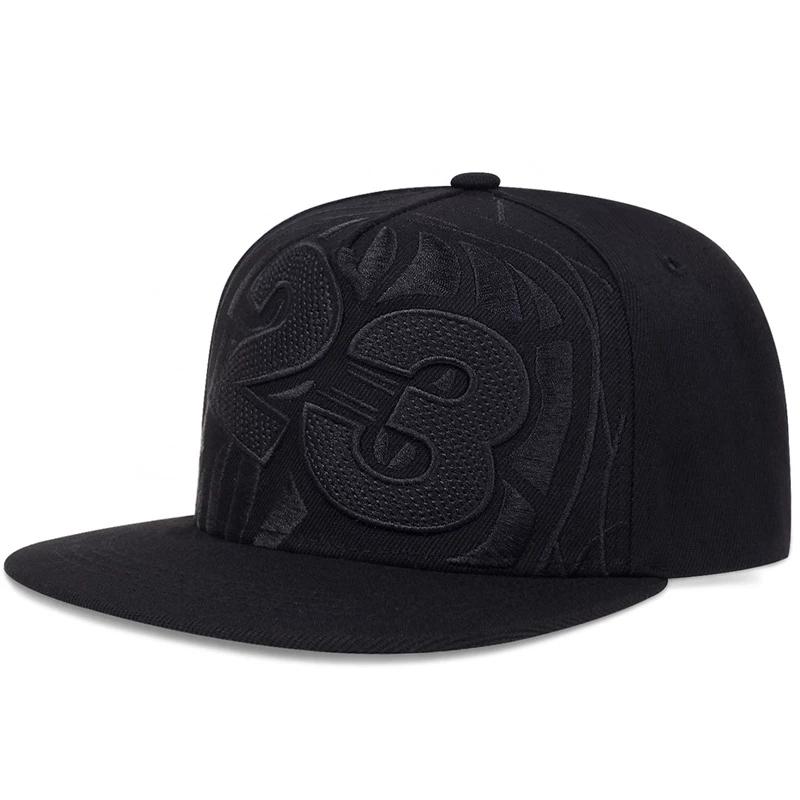 Cap Factory 23 Hip Hop Basketball Cap snapback Hoed Voor mannen vrouwen volwassen outdoor casual Baseball Caps verstelbare Trucker Hoeden wit