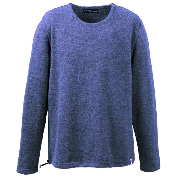 Mufflon - Viktor - Wollen trui, blauw