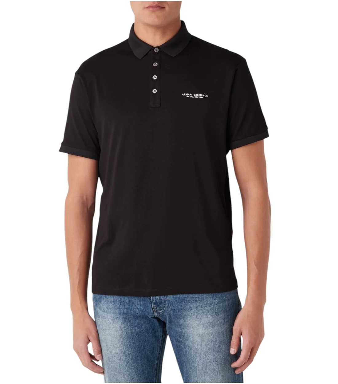 Armani Exchange Polo top met logo
