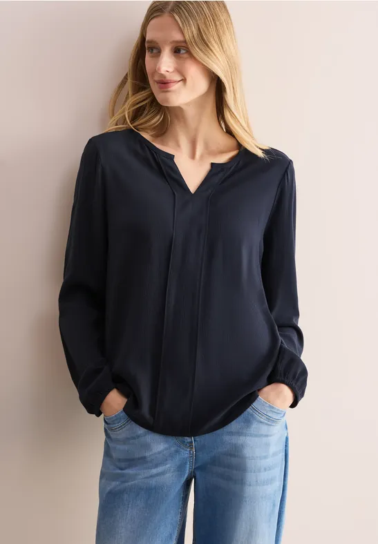 cecil Blouse in effen kleur