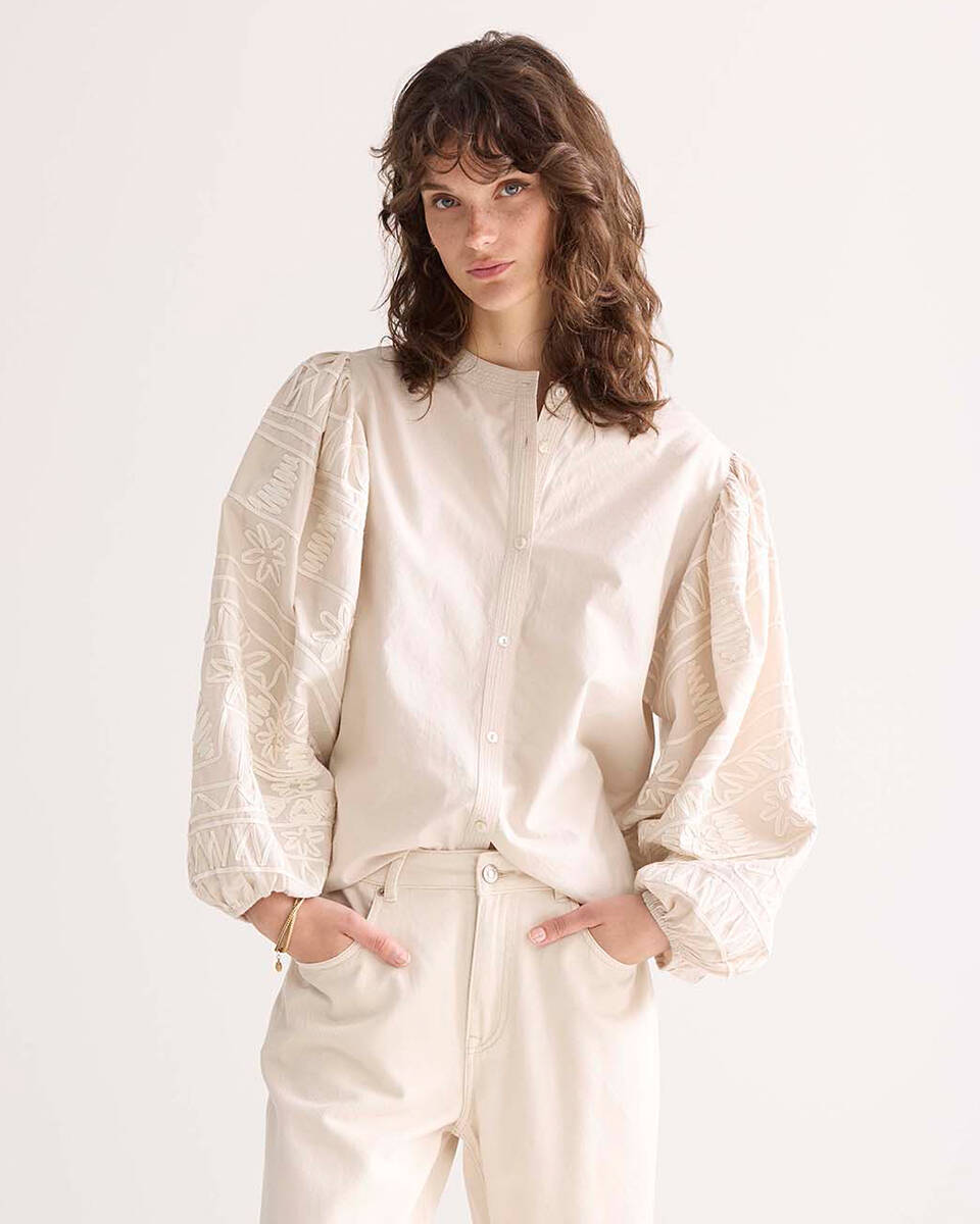 Summum Blouse lange mouw 2s3229-12007