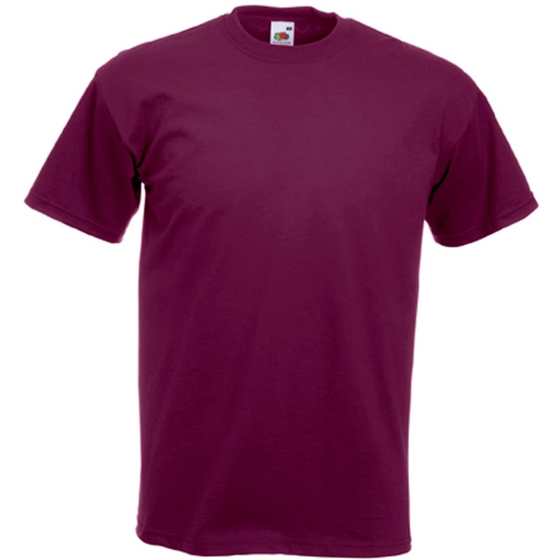 Fruit of the Loom Basics t-shirt voor heren