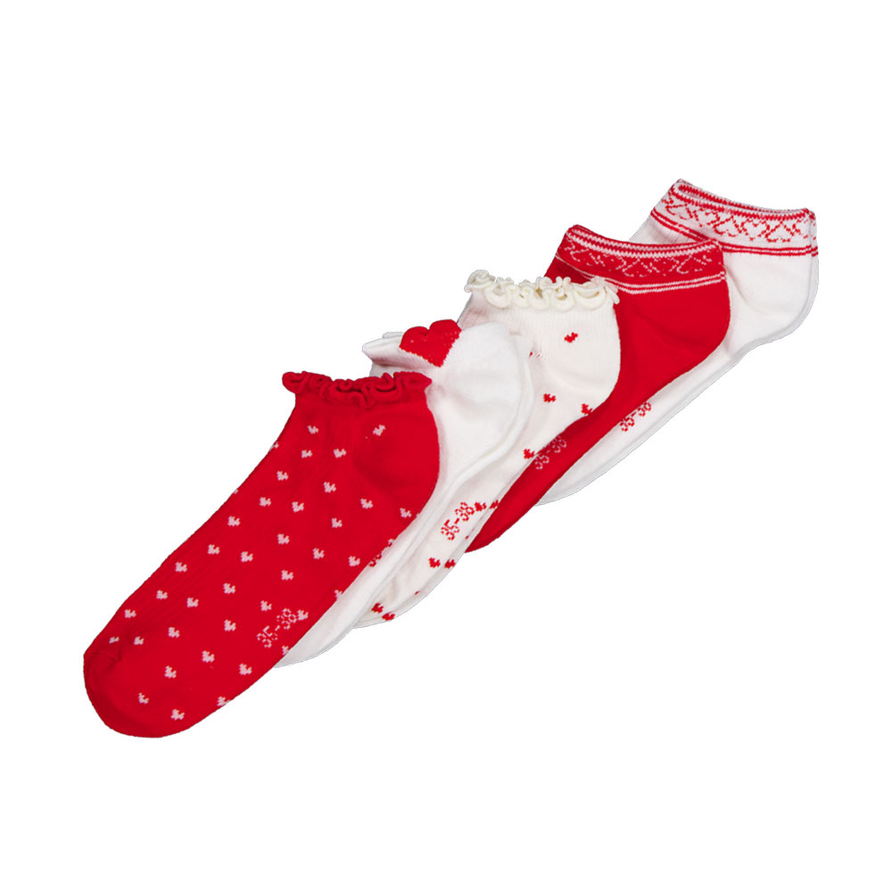 Zeeman Sneakersokken - Rood