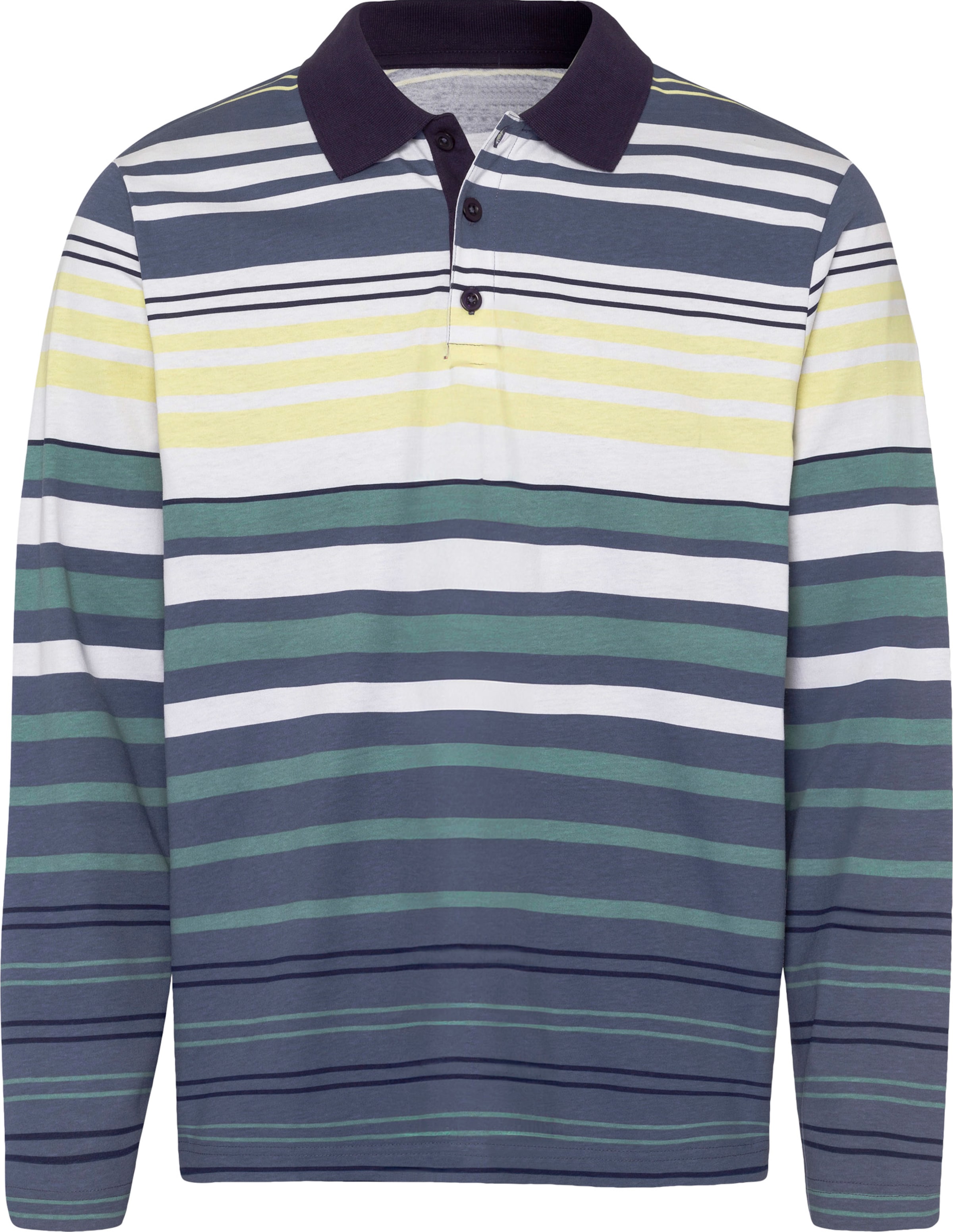 Your Look... for less! Poloshirt met lange mouwen