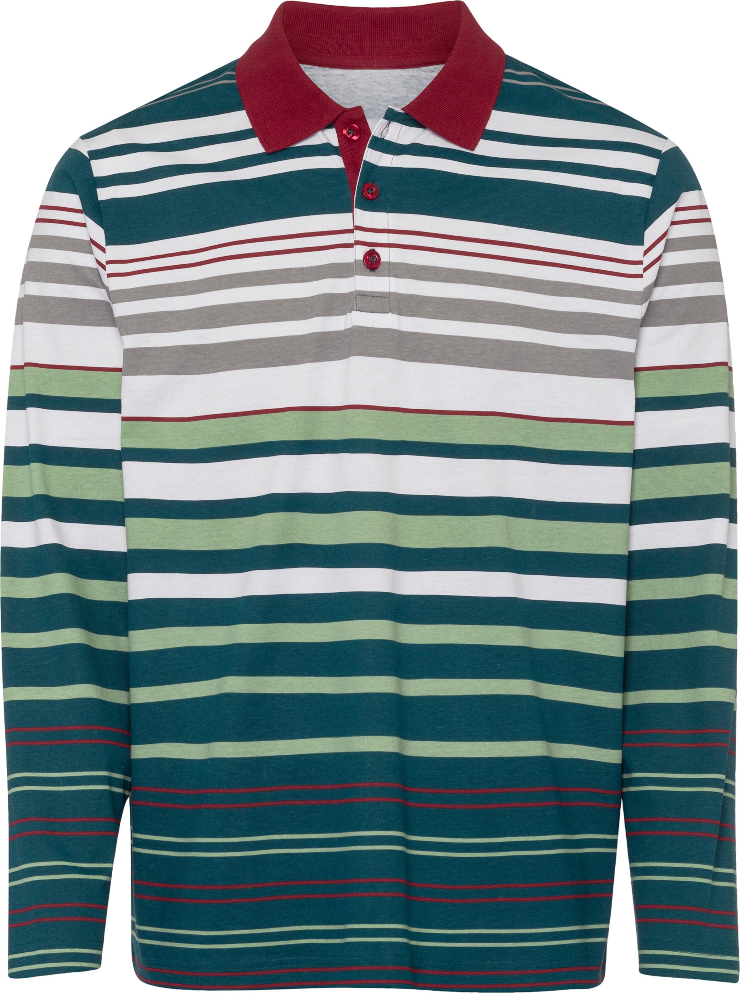 Your Look... for less! Poloshirt met lange mouwen