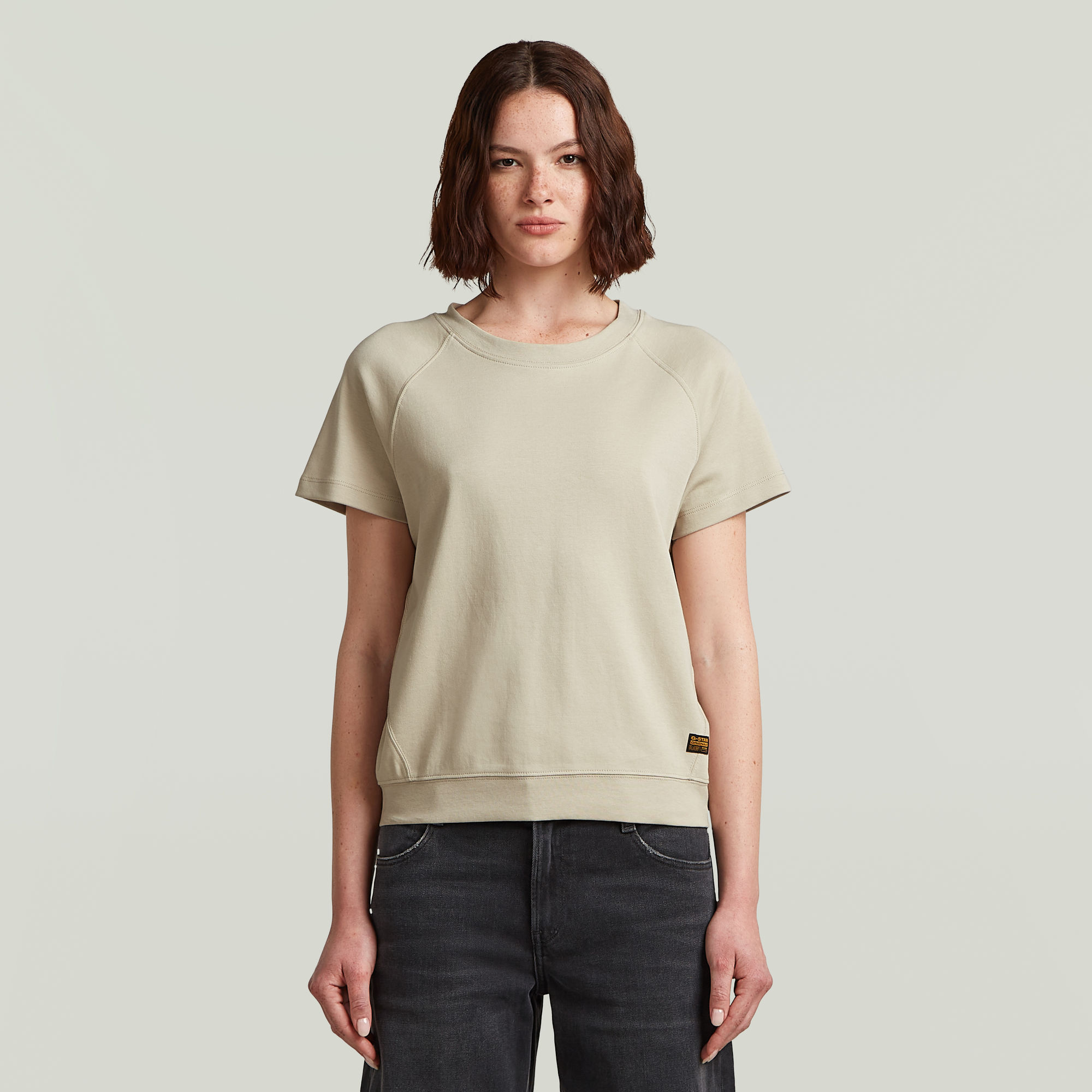 G-Star RAW Raglan Top - Beige - Dames