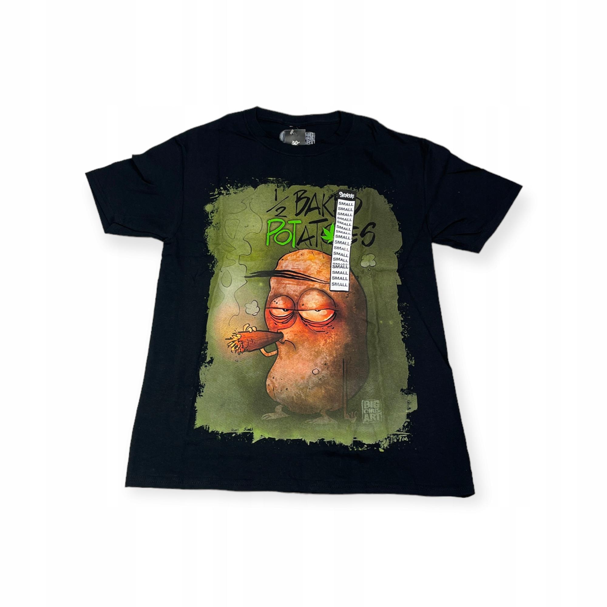 Outletup-clothes Koszulka T-shirt damska okrągły dekolt SPENCER'S GDA S