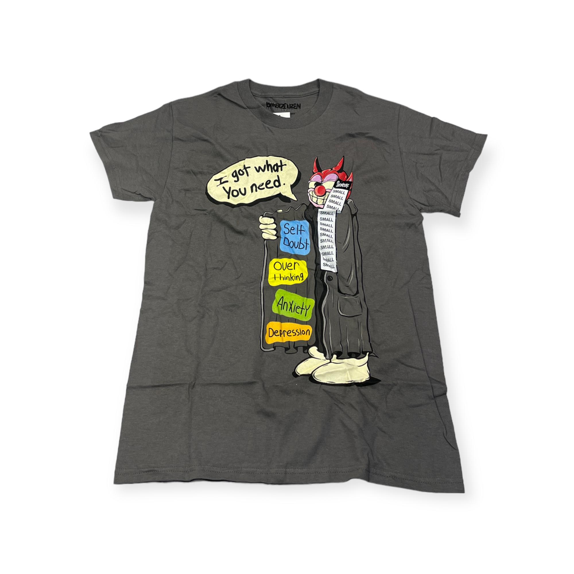 Outletup-clothes Koszulka T-shirt damski okrągły dekolt SPENCER'S BAR=KERZDUZEN S